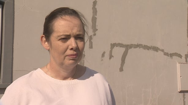 a screengrab from a video of michelle carty