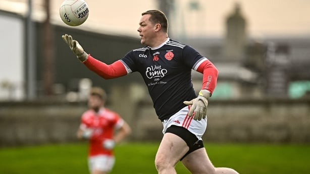 Shane Daniels of Éire Óg Ennis playing against Kerins O'Rahillys in 2022 Munster club championship