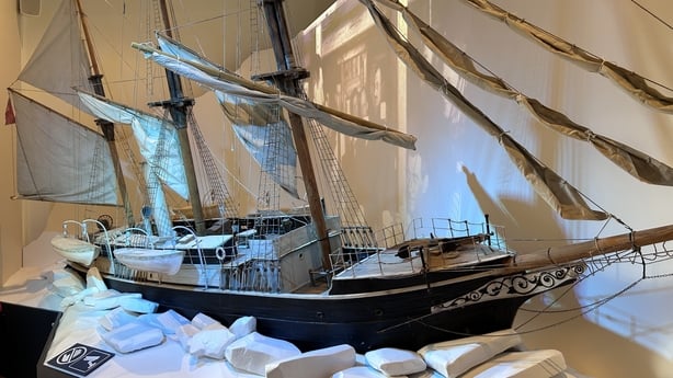The Shackleton Experience uses artefacts and interactive elements to try and recreate the experience of some of his famous Antarctic explorations