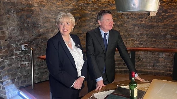 Heather Humphreys and Paschal Donohoe