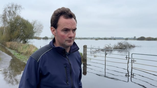 James Nevin, a farmer in the Shannon Callows area