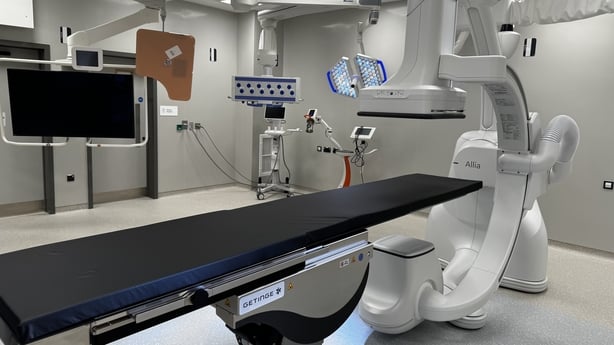 The examination room in Bon Secours Limerick