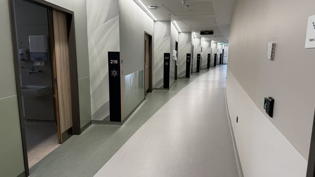 The inside of Bon Secours Limerick