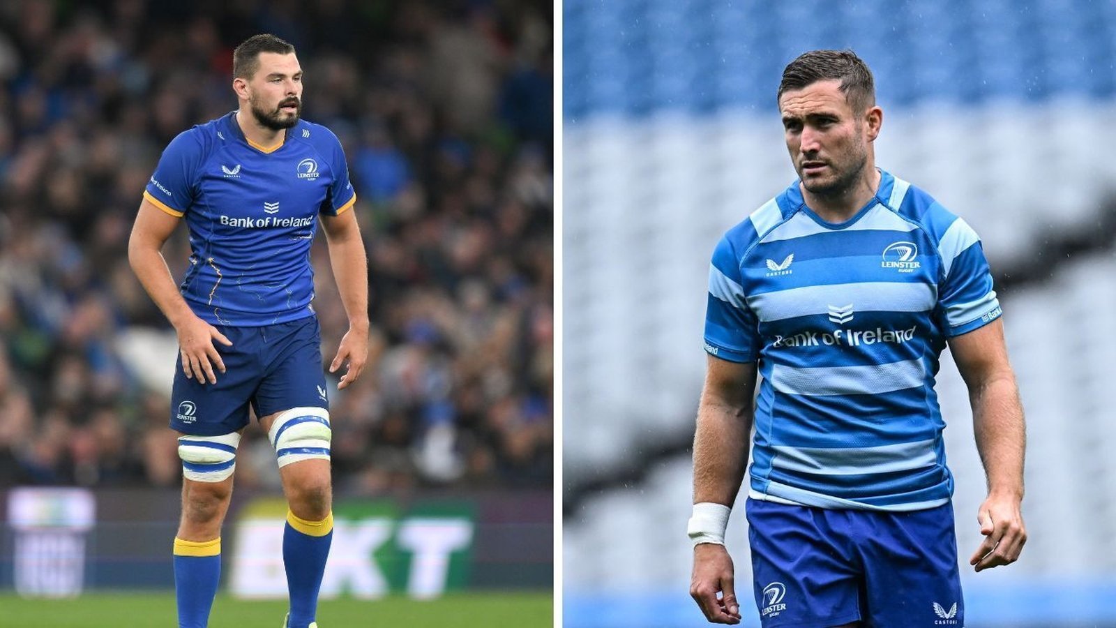 Larmour and Deegan late changes to Leinster team