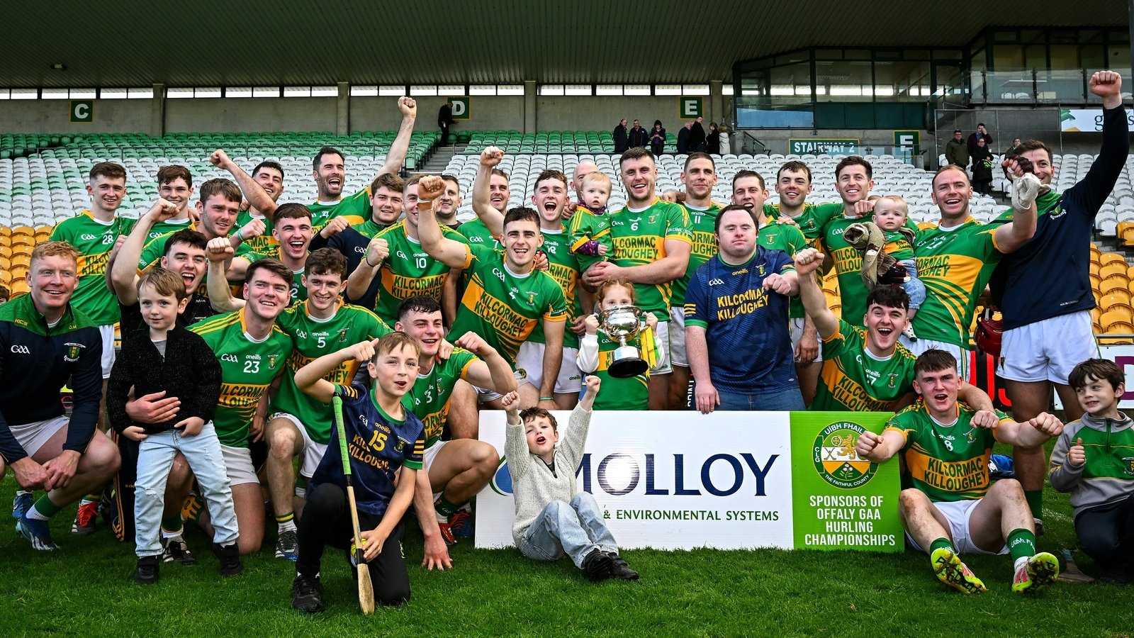 Kilcormac-Killoughey survive scare to win Offaly crown