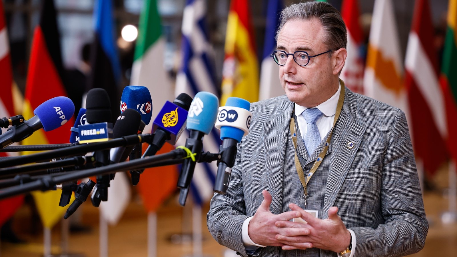 Belgium sets out key demands for funding of Ukraine