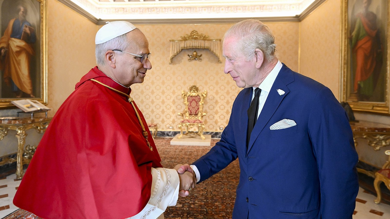 Pope Leo, King Charles in historic prayer service