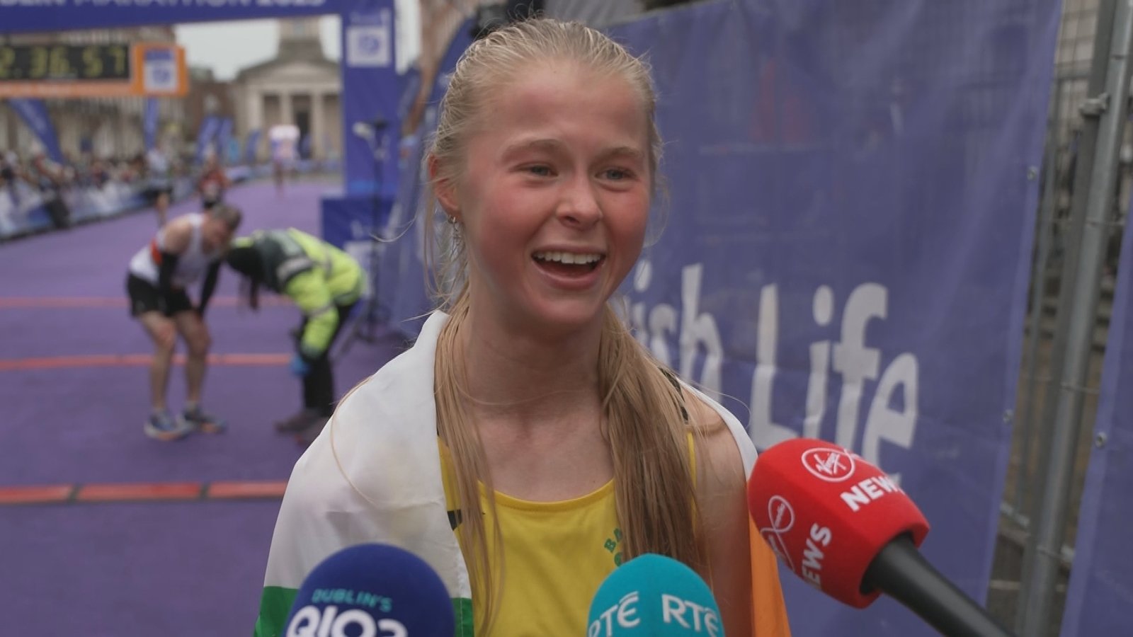 Crean 'still in shock' after marathon achievement