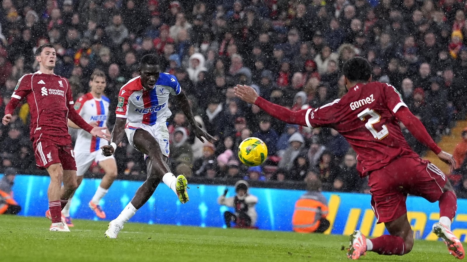 Liverpool bow out, Newcastle down Spurs