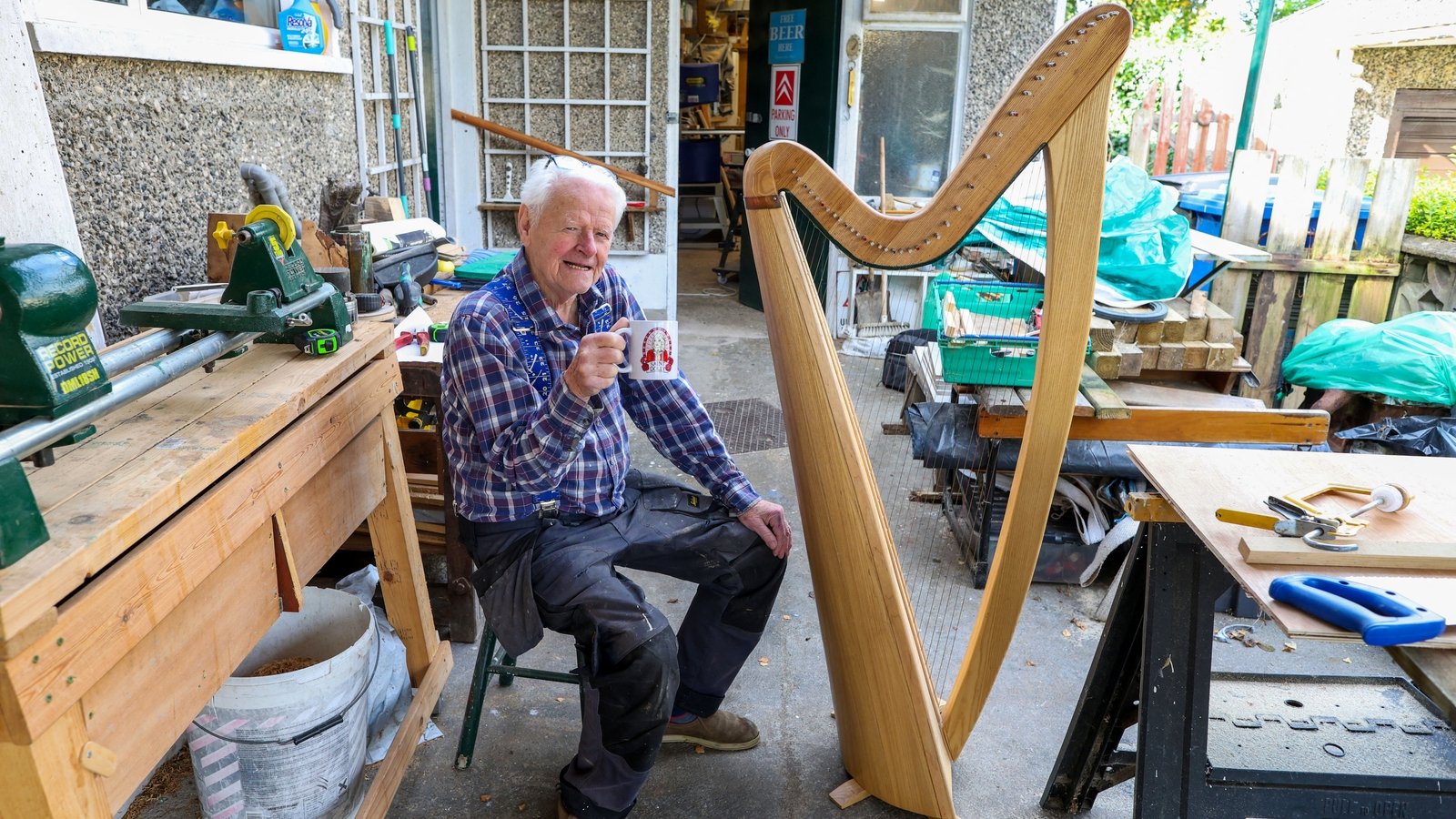 89-year-old Tyrone man strikes right chord with new hobby
