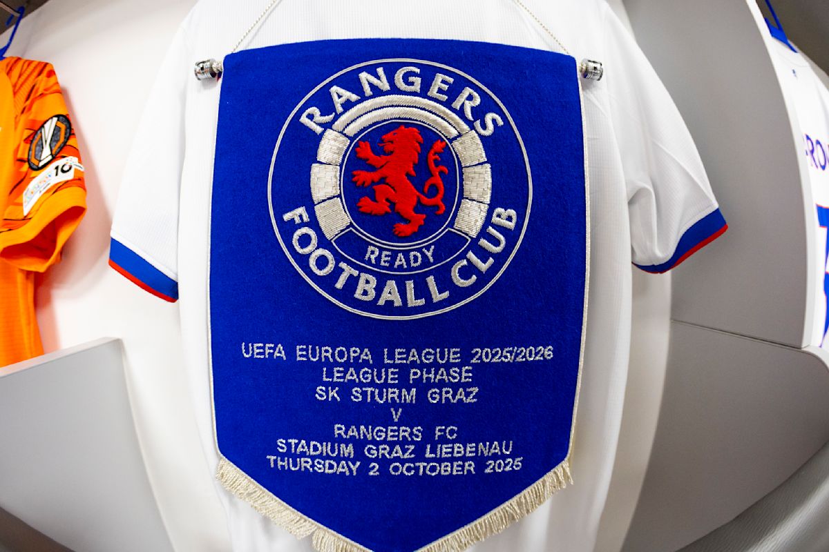 Team News: One Change To Gers Lineup To Face Sturm Graz