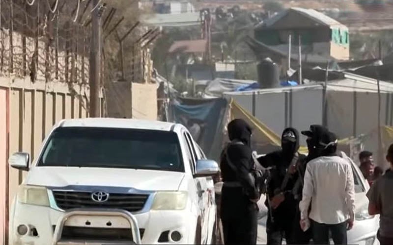 Red Cross seen aiding Hamas in search of hostages' bodies in Rafah area