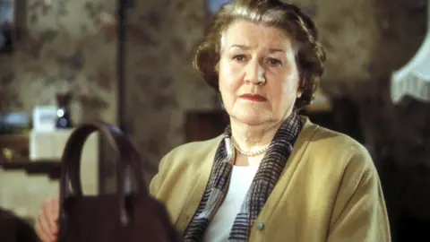 Patricia Routledge as Alan Bennett's Miss Fozzard