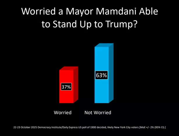 New Yorkers aren't worried about Mamdani's ability to stand up to Trump
