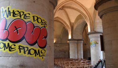 Canterbury Cathedral Graffiti Art Installation Divides the Public