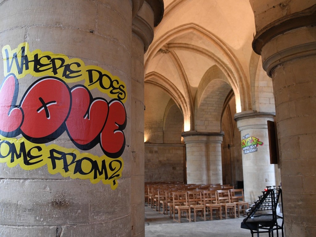 Canterbury Cathedral Graffiti Art Installation Divides the Public