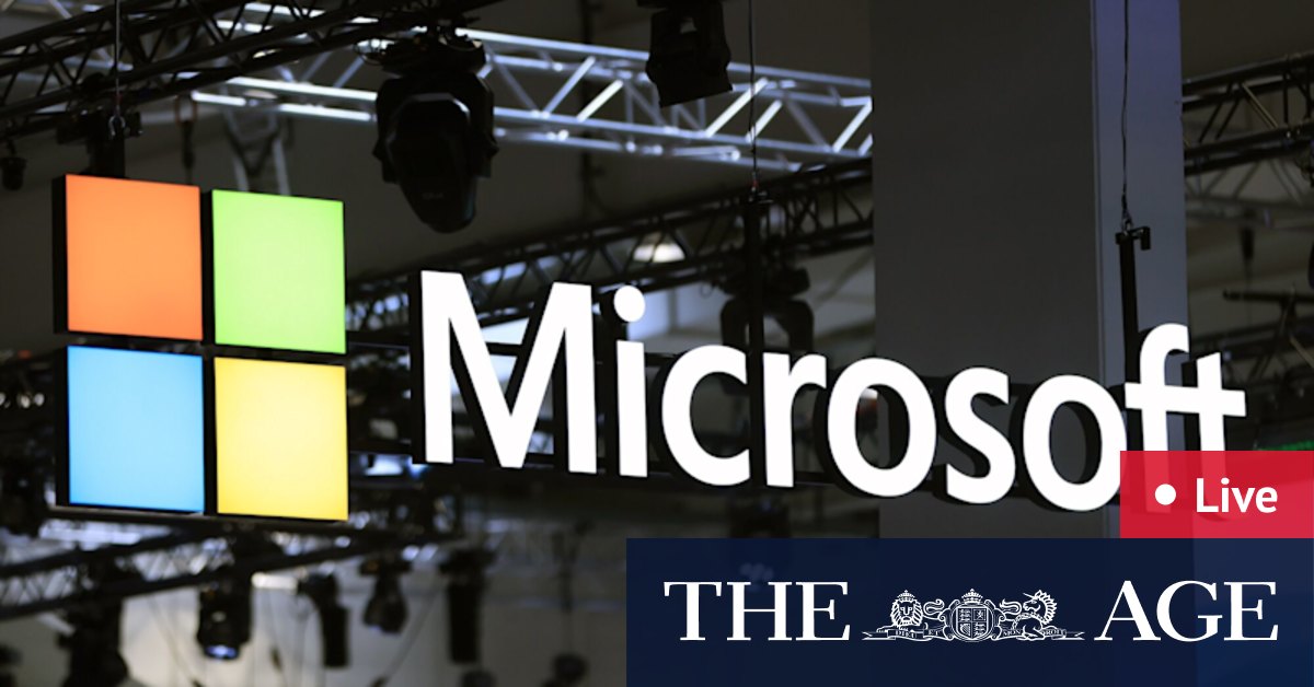 Australia news LIVE: ACCC accuses Microsoft of misleading 2.7 million Australians; Coalition push to bring CFMEU administrators before parliament amid corruption allegations - The Age