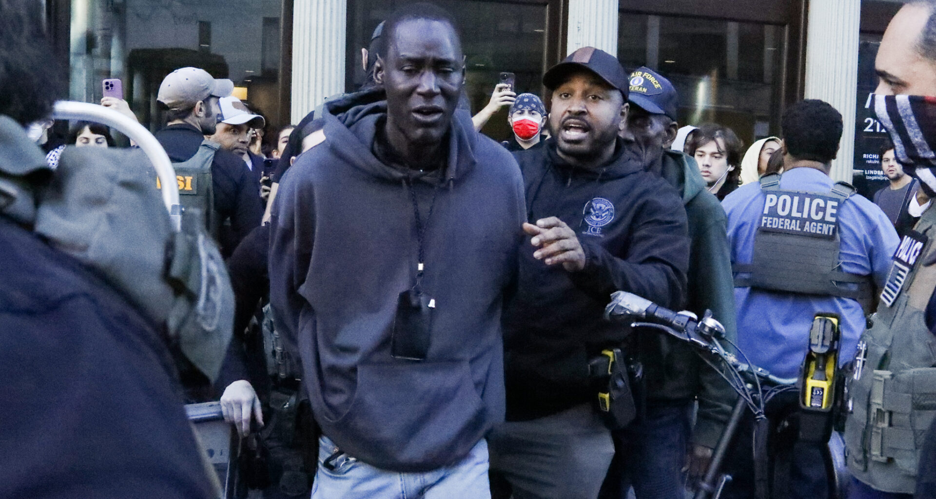 Military-Style Immigration Sweep Hits NYC as Masked Federal Agents Arrest Canal Street Vendors