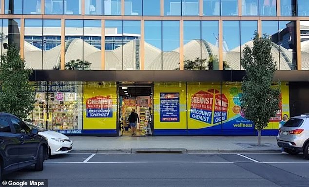 A manager and the worker from Chemist Warehouse Sydney Olympic Park reached out and apologised to Mr Wall for the interaction