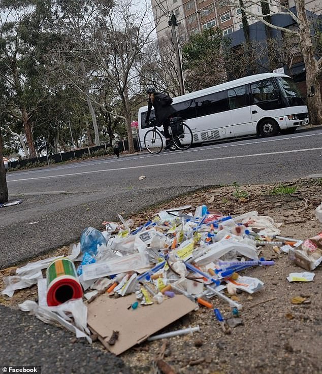 Used needles left in public are commonplace in North Richmond