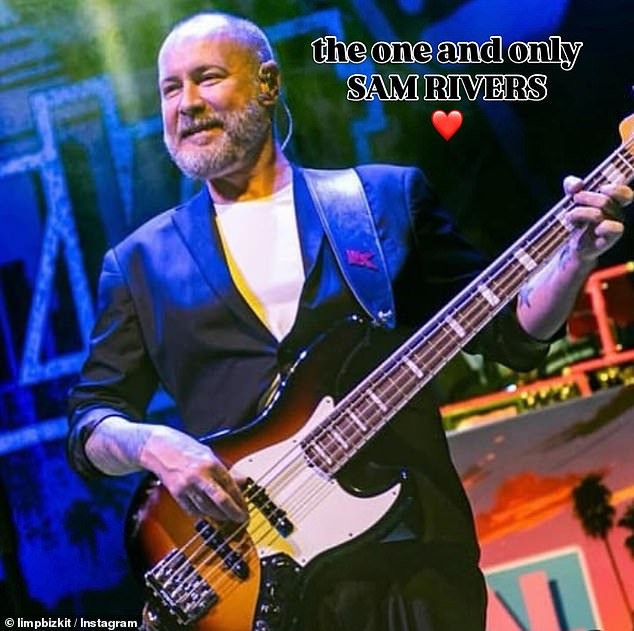 'Sam Rivers wasn't just our bass player — he was pure magic. The pulse beneath every song, the calm in the chaos, the soul in the sound,' the band also shared