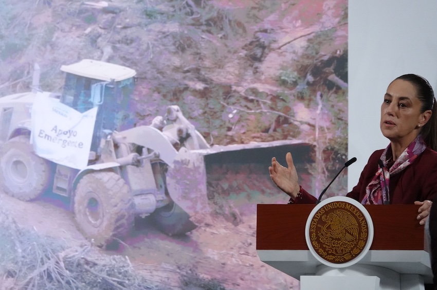 Sheinbaum unveils flood website: Thursday's mañanera recapped