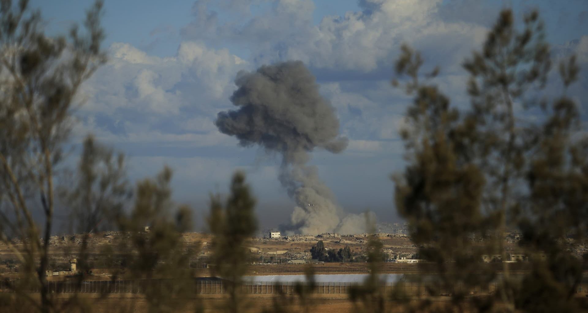 Israeli forces shell Gaza on war anniversary, Hamas and Israel discuss Trump plan