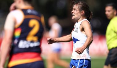 Remarkable record in sight as unstoppable Roos thump Crows