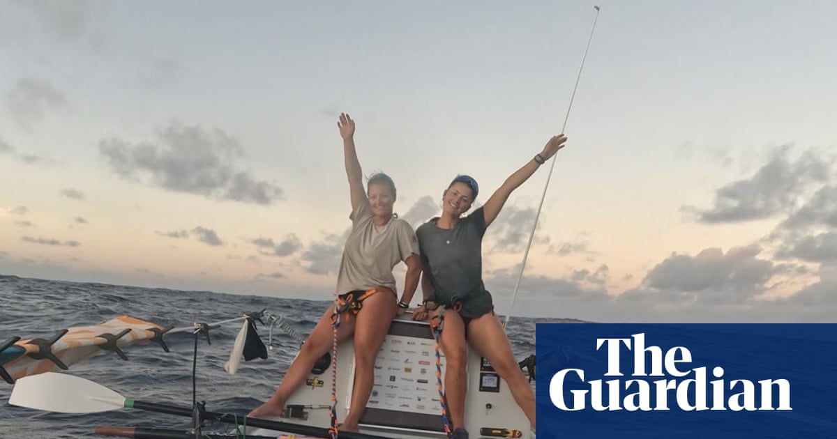 Rowe and Payne: finish line in sight for aptly named British duo rowing nonstop from Peru to Australia | Rowing