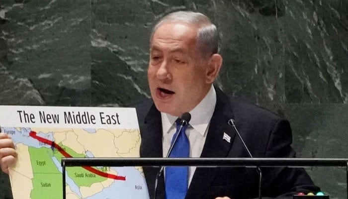 Netanyahu at the UN