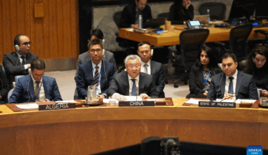 Chinese envoy calls for durable ceasefire in Gaza