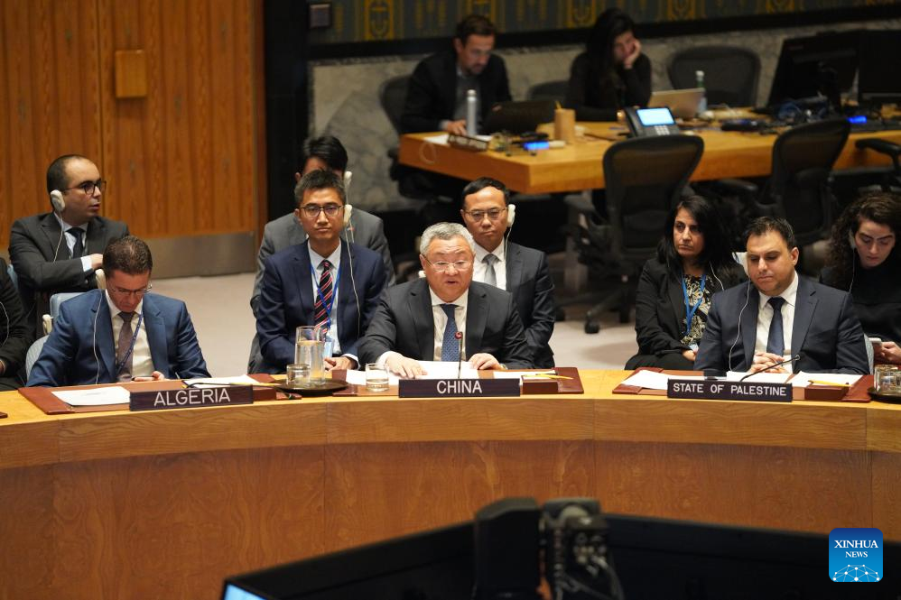 Chinese envoy calls for durable ceasefire in Gaza