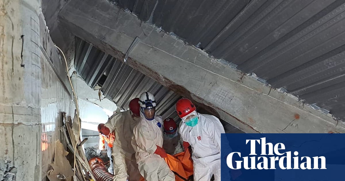 Indonesian school collapse: death toll rises to 14 as crews pull more bodies from rubble | Indonesia