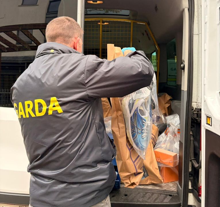 Gardai carried out the raids this morning