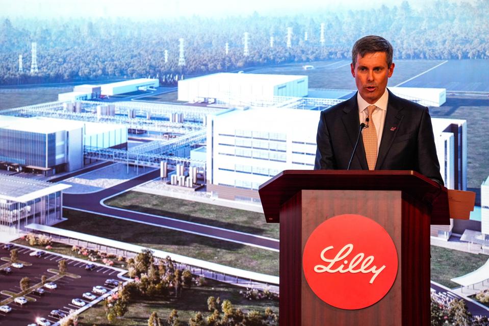 hc091925 Lilly pharma plant - Eli Lilly CEO David A. Ricks