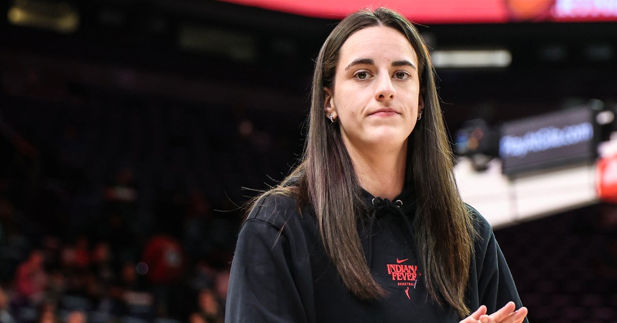 Caitlin Clark says the WNBA commissioner hasn't reached out since their private chat became public