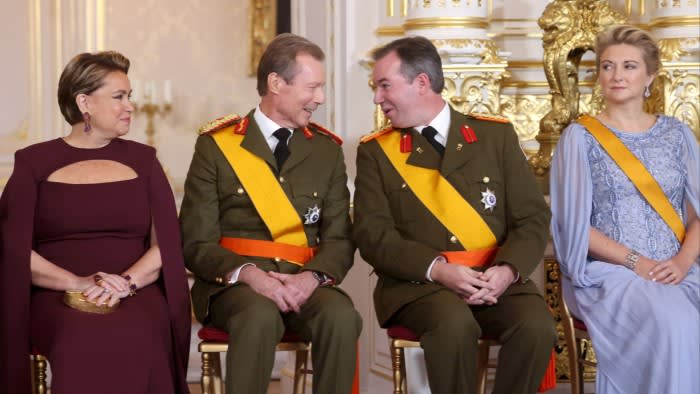 Luxembourg’s Grand Duke abdicates in favour of son