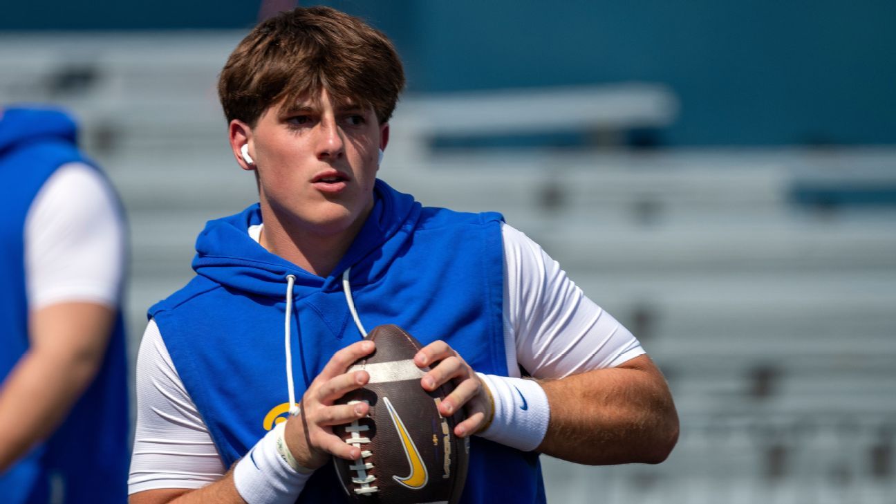 Pitt starting freshman QB Mason Heintschel vs. Boston College