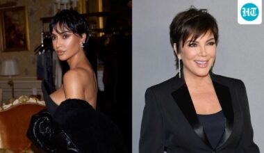 Kim Kardashian is the spitting image of mom Kris Jenner as she debuts new pixie haircut at Paris Fashion Week