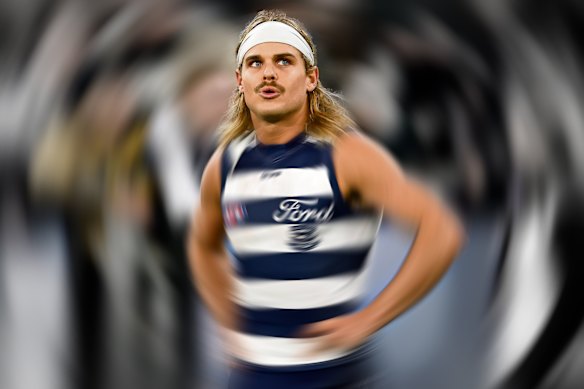 Bailey Smith starred on the field for Geelong in 2025, but off the field was another matter.