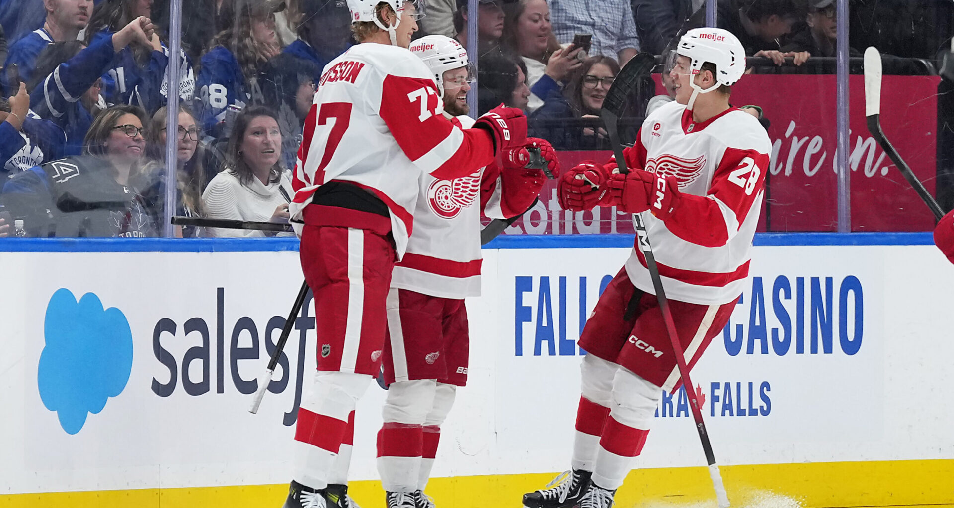 Red Wings Put Gustafsson, Holl on Waivers