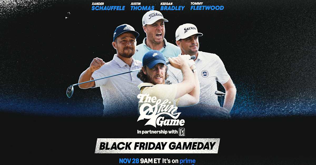 Prime Video to broadcast PGA TOUR’s 'The Skins Game' on Black Friday