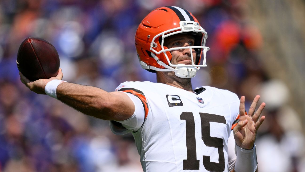 Bengals acquire QB Joe Flacco in trade with rival Browns