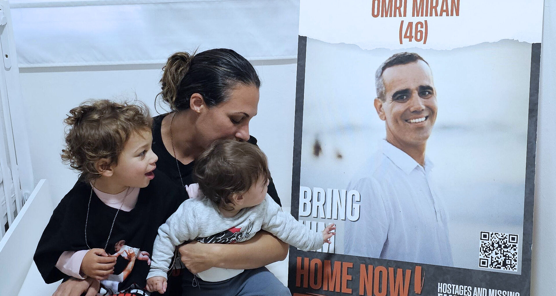 Wife of Hostage Omri Miran Shares Heartbreak of 2 Painful Years Without Him