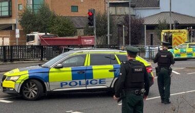 Pedestrian dies after being struck by vehicle at busy Newry City junction – The Irish News