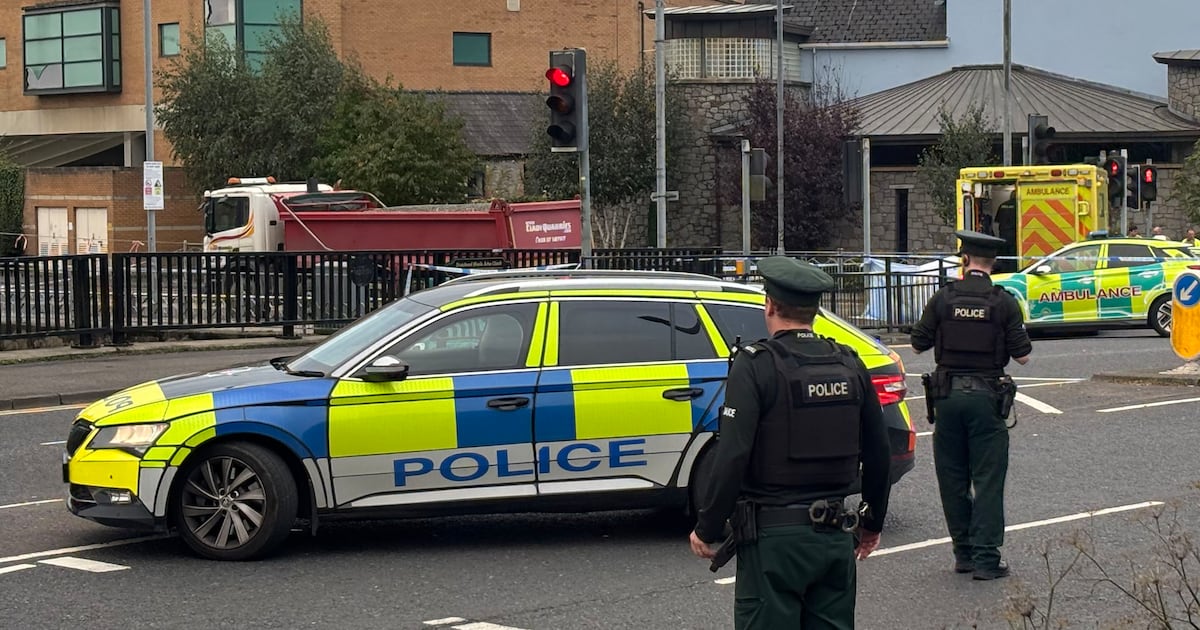 Pedestrian dies after being struck by vehicle at busy Newry City junction – The Irish News