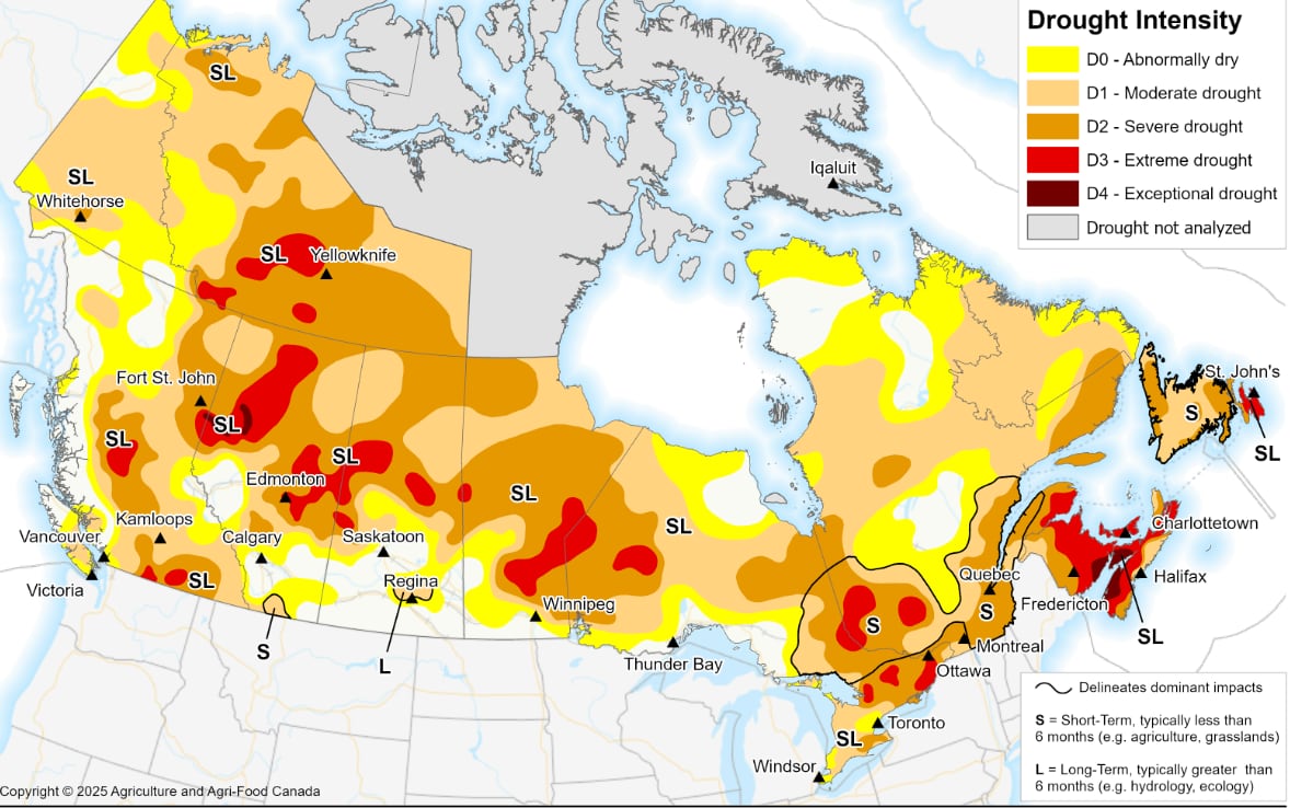 A map with different colors. 