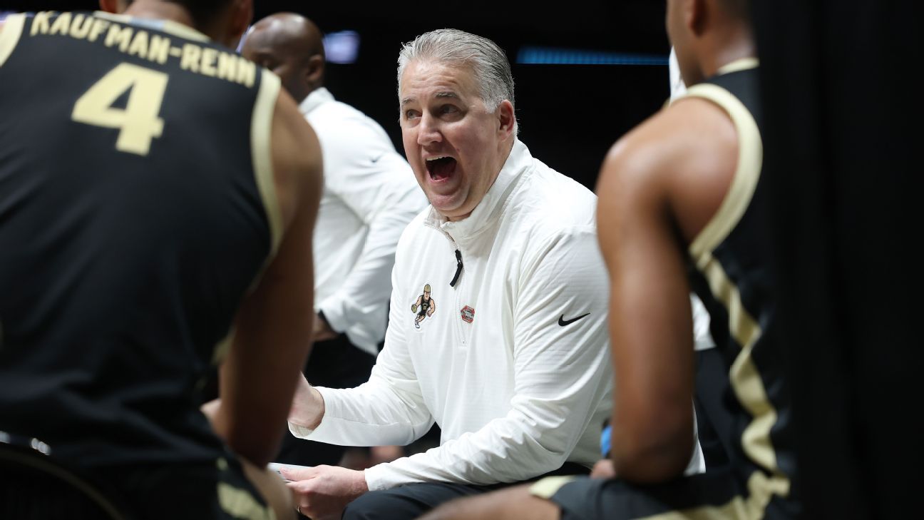 Purdue tops preseason AP Top 25 men's hoops poll for 1st time
