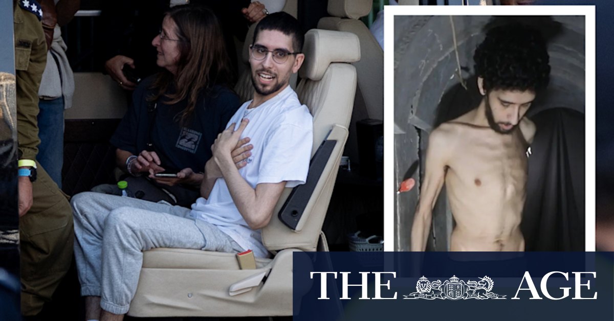 Families celebrate return after Hamas ceasefire, Trump arrives for peace talks