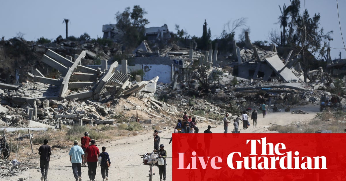 Gaza ceasefire live: Israel reportedly planning to open Rafah crossing and increase aid into Gaza | Gaza